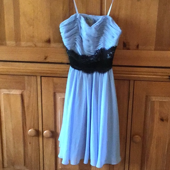 Pearl by MARCHESA short homecoming dress sz 0:blue - Picture 1 of 6